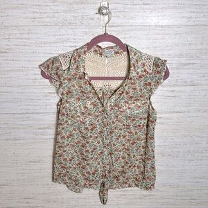 B_envied Floral Blouse | SIZE S